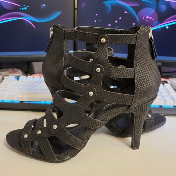 NINE WEST // Strappy Heels - Picture 1 of 6